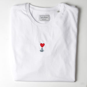 sub native hearts over diamonds embroidered t-shirt white