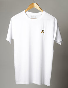 sub native just friends embroidered icon t-shirt white